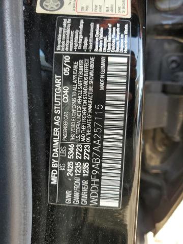 Photo 11 VIN: WDDHF9AB7AA257115 - MERCEDES-BENZ E 550 4MAT 