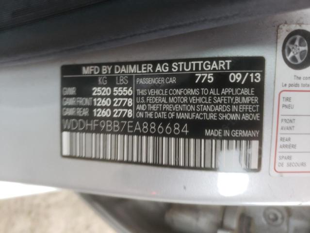 Photo 12 VIN: WDDHF9BB7EA886684 - MERCEDES-BENZ E 550 4MAT 