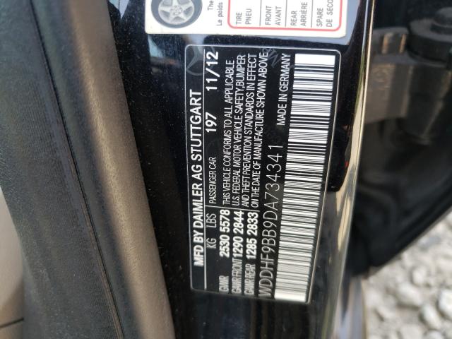 Photo 9 VIN: WDDHF9BB9DA734341 - MERCEDES-BENZ E 550 4MAT 