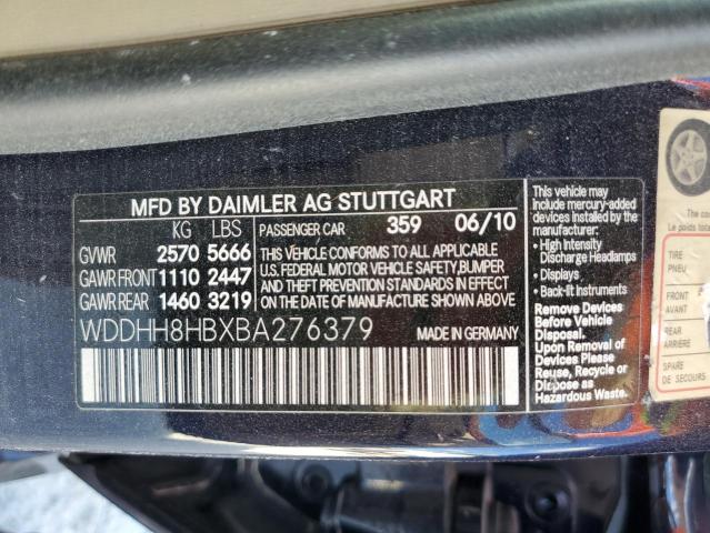 Photo 12 VIN: WDDHH8HBXBA276379 - MERCEDES-BENZ E 350 4MAT 