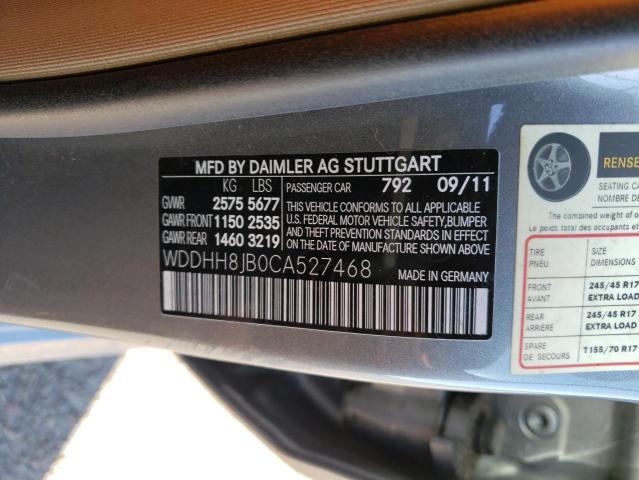 Photo 11 VIN: WDDHH8JB0CA527468 - MERCEDES-BENZ E 350 4MAT 