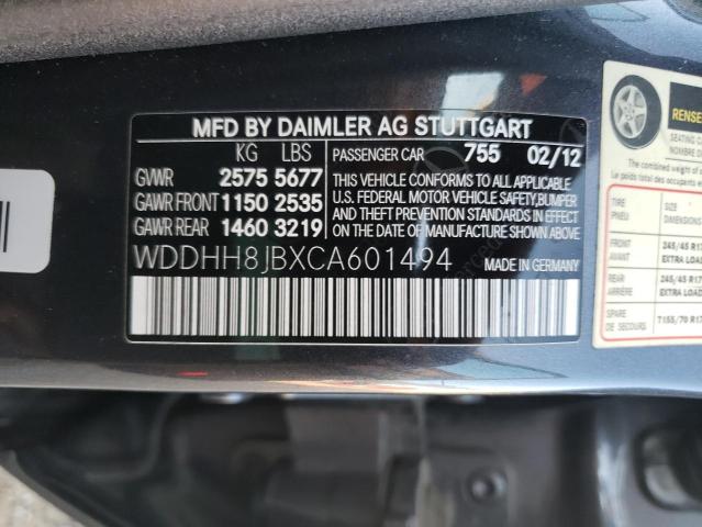 Photo 9 VIN: WDDHH8JBXCA601494 - MERCEDES-BENZ E 350 4MAT 