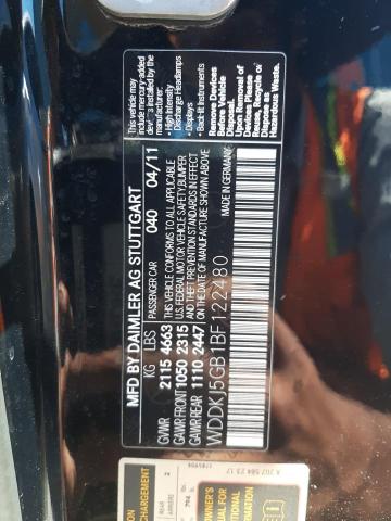 Photo 11 VIN: WDDKJ5GB1BF122480 - MERCEDES-BENZ E 350 