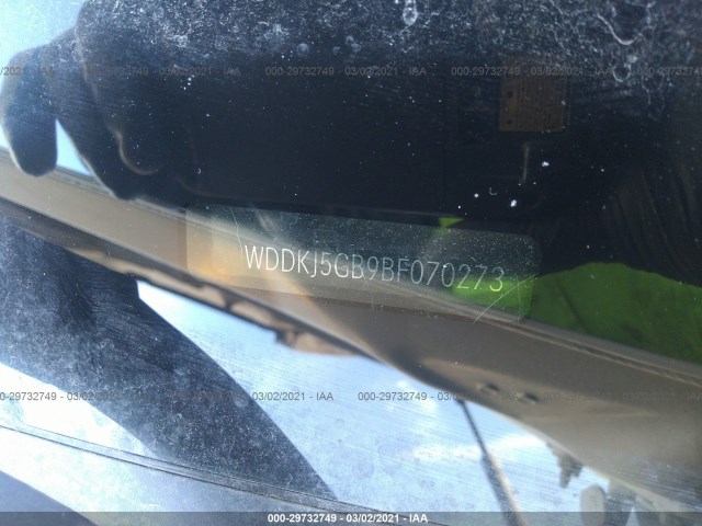 Photo 8 VIN: WDDKJ5GB9BF070273 - MERCEDES-BENZ E-CLASS 