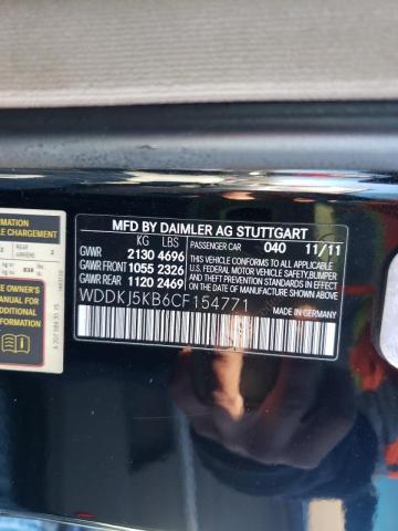 Photo 12 VIN: WDDKJ5KB6CF154771 - MERCEDES-BENZ E350 