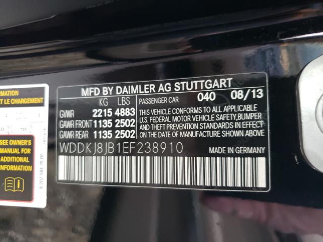 Photo 9 VIN: WDDKJ8JB1EF238910 - MERCEDES-BENZ E 350 4MAT 