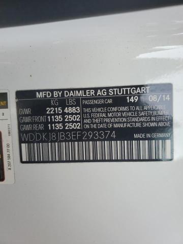 Photo 11 VIN: WDDKJ8JB3EF293374 - MERCEDES-BENZ E 350 4MAT 