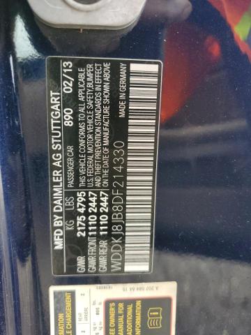 Photo 11 VIN: WDDKJ8JB8DF214330 - MERCEDES-BENZ E 350 4MAT 