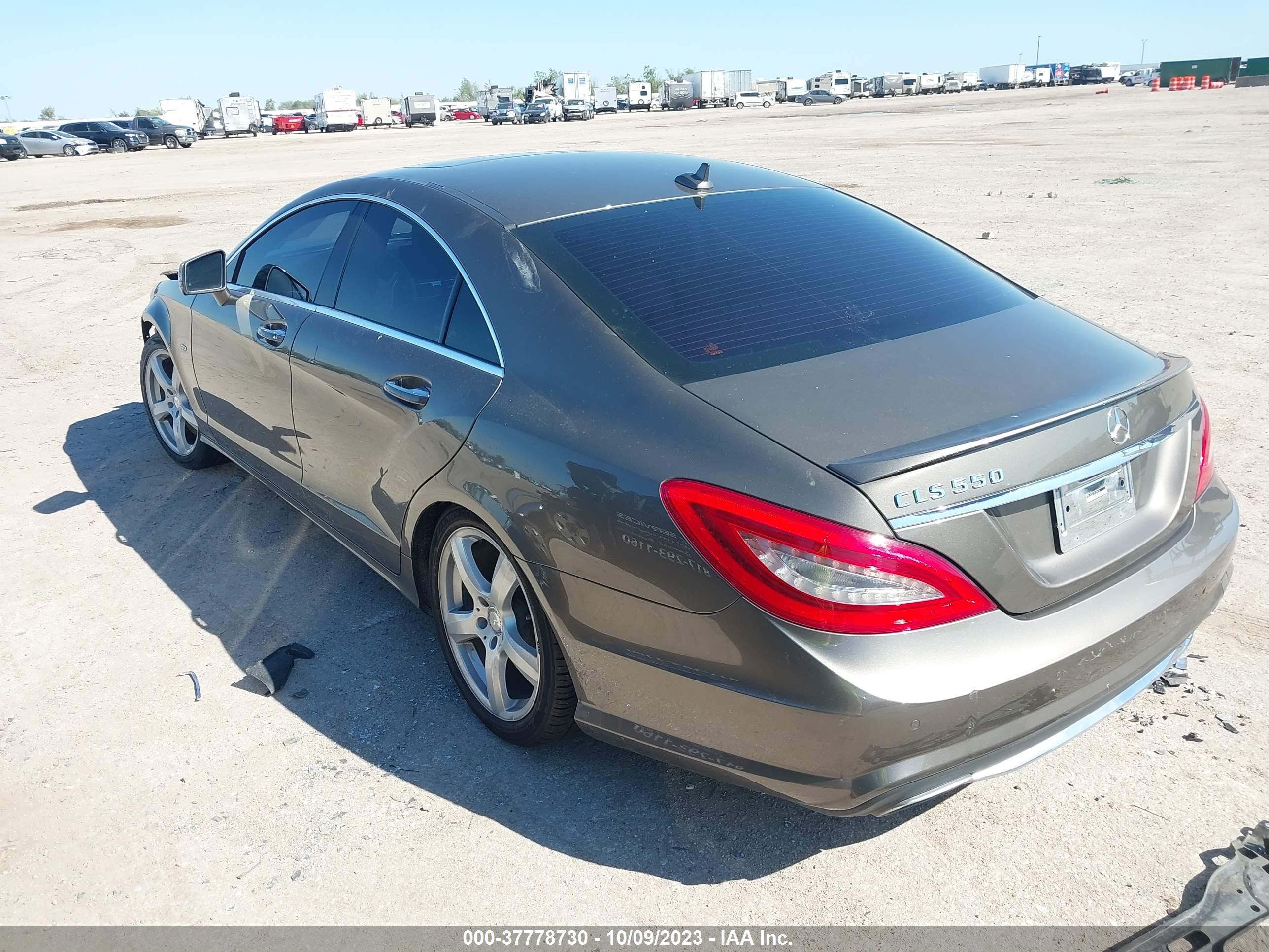 Photo 2 VIN: WDDLJ7DB7CA036013 - MERCEDES-BENZ CLS-KLASSE 