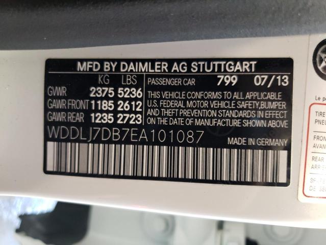 Photo 11 VIN: WDDLJ7DB7EA101087 - MERCEDES-BENZ CLS 550 