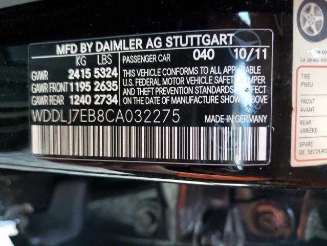 Photo 11 VIN: WDDLJ7EB8CA032275 - MERCEDES-BENZ CLS 63 AMG 