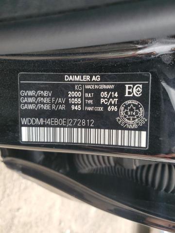 Photo 11 VIN: WDDMH4EB0EJ272812 - MERCEDES-BENZ B250 