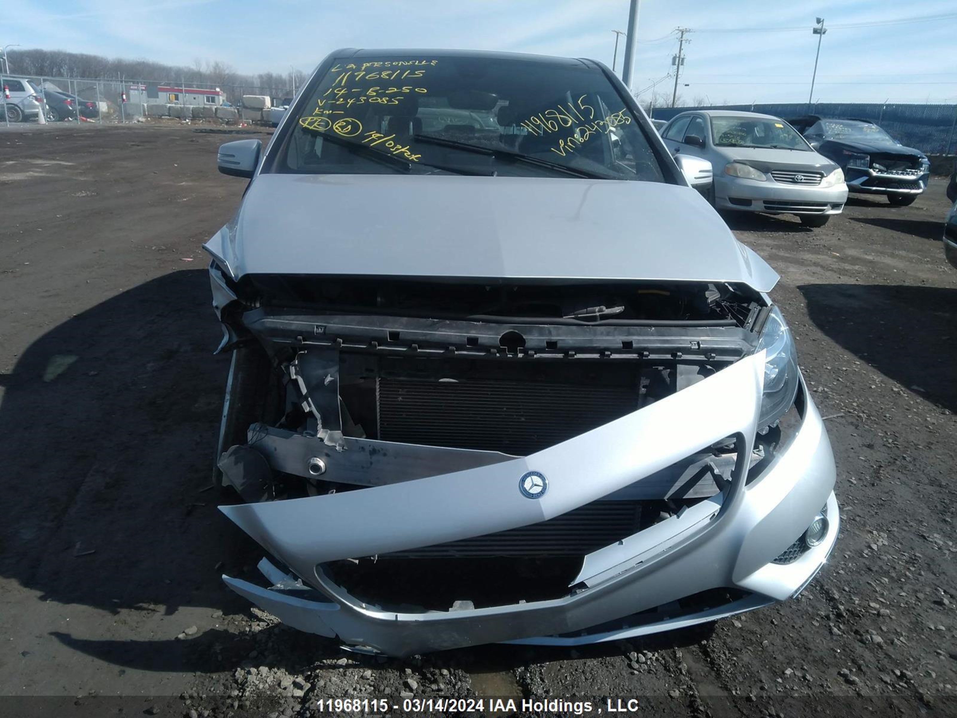 Photo 12 VIN: WDDMH4EB4EJ243085 - MERCEDES-BENZ NULL 