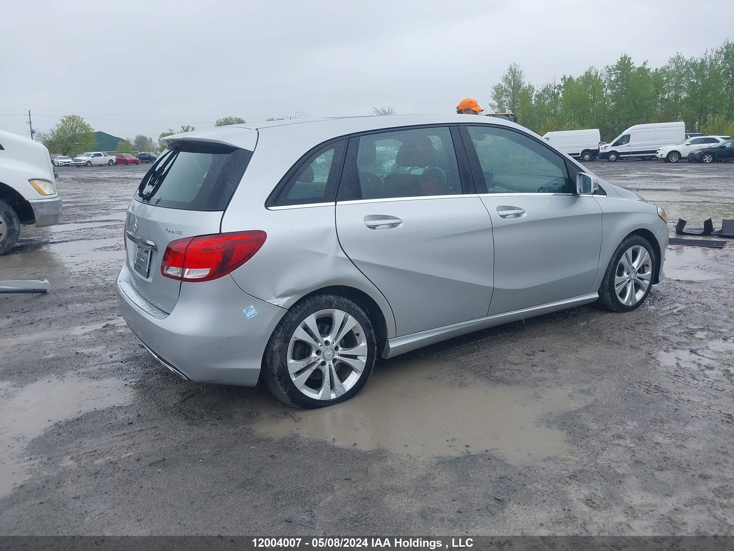 Photo 3 VIN: WDDMH4GBXFJ299093 - MERCEDES-BENZ B-KLASSE 