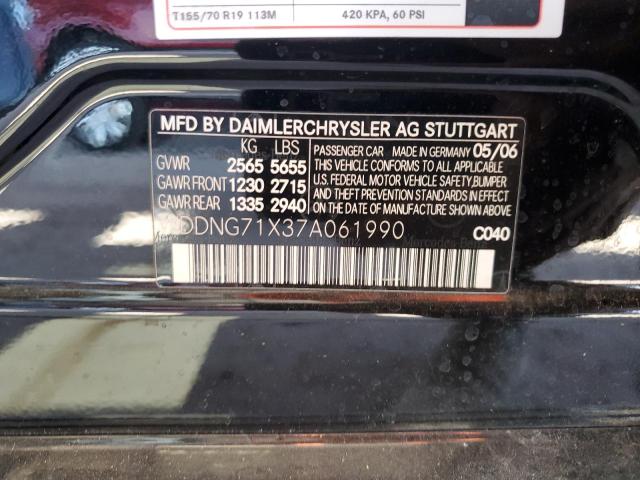 Photo 11 VIN: WDDNG71X37A061990 - MERCEDES-BENZ S 550 