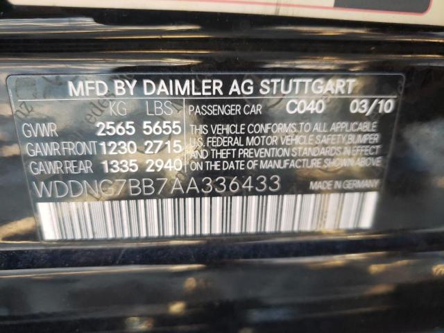 Photo 9 VIN: WDDNG7BB7AA336433 - MERCEDES-BENZ S 550 