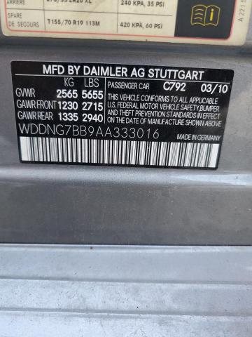 Photo 11 VIN: WDDNG7BB9AA333016 - MERCEDES-BENZ S 550 