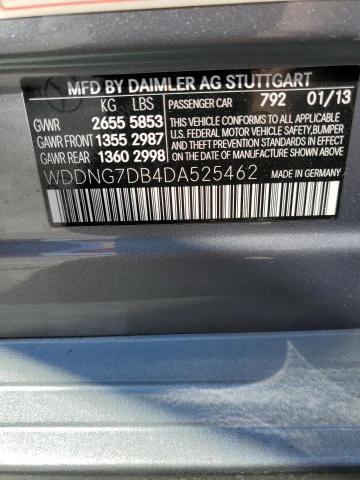 Photo 12 VIN: WDDNG7DB4DA525462 - MERCEDES-BENZ S 550 