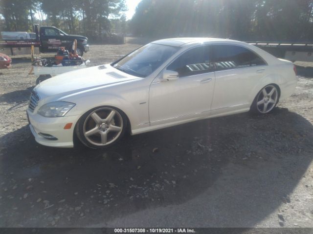 Photo 1 VIN: WDDNG7DBXCA395962 - MERCEDES-BENZ S-CLASS 