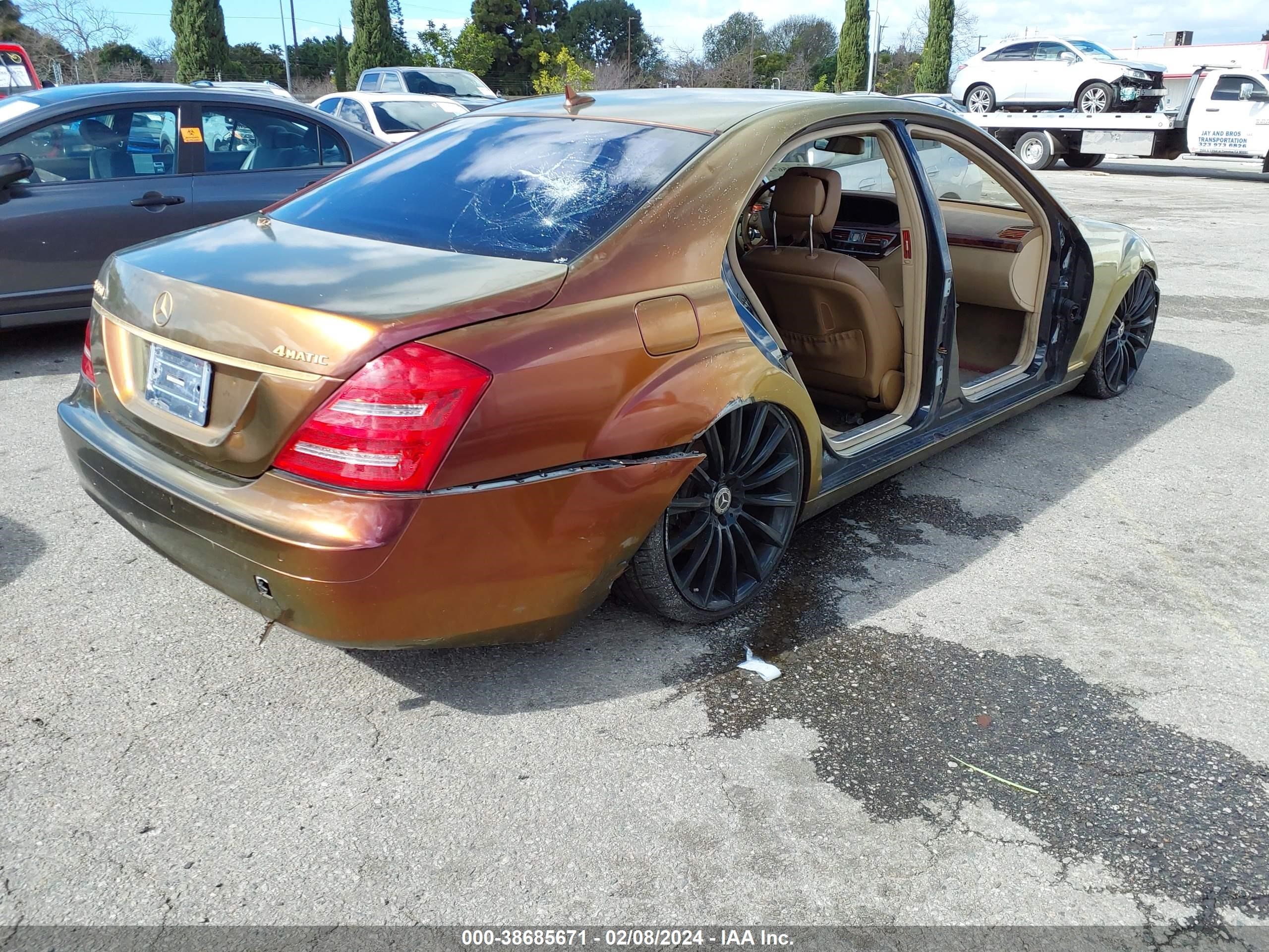 Photo 3 VIN: WDDNG86X48A182852 - MERCEDES-BENZ S-KLASSE 