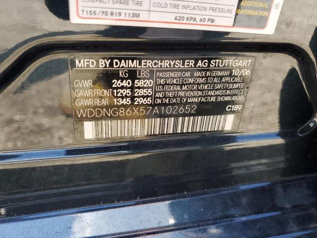 Photo 11 VIN: WDDNG86X57A102652 - MERCEDES-BENZ S 550 4MAT 