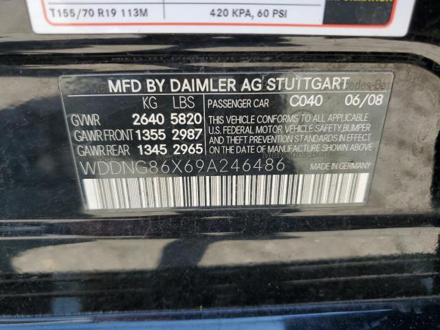 Photo 11 VIN: WDDNG86X69A246486 - MERCEDES-BENZ S 550 4MAT 