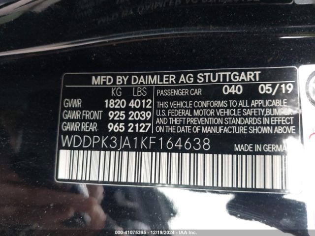 Photo 8 VIN: WDDPK3JA1KF164638 - MERCEDES-BENZ SLC-CLASS 