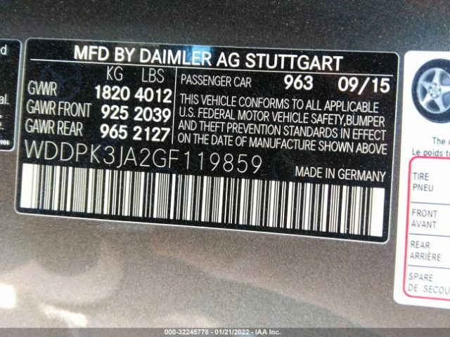 Photo 8 VIN: WDDPK3JA2GF119859 - MERCEDES-BENZ SLK 