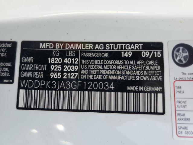 Photo 12 VIN: WDDPK3JA3GF120034 - MERCEDES-BENZ SLK-CLASS 