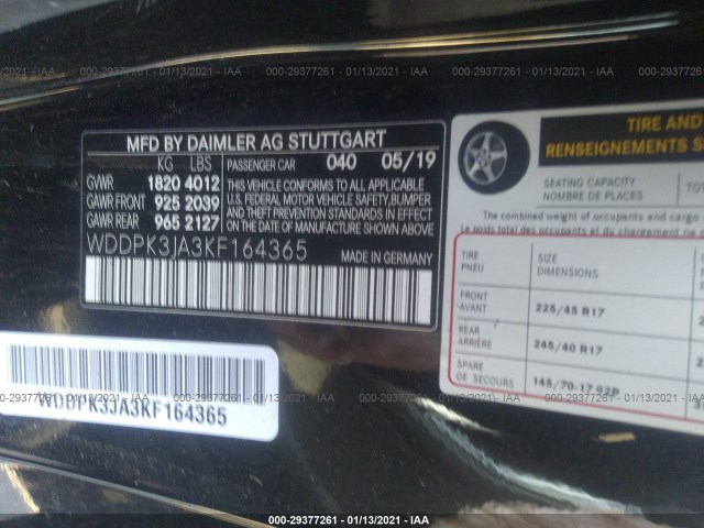 Photo 8 VIN: WDDPK3JA3KF164365 - MERCEDES-BENZ SLC-KLASSE 