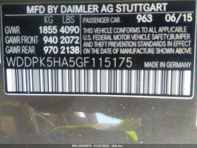 Photo 8 VIN: WDDPK5HA5GF115175 - MERCEDES-BENZ SLK 