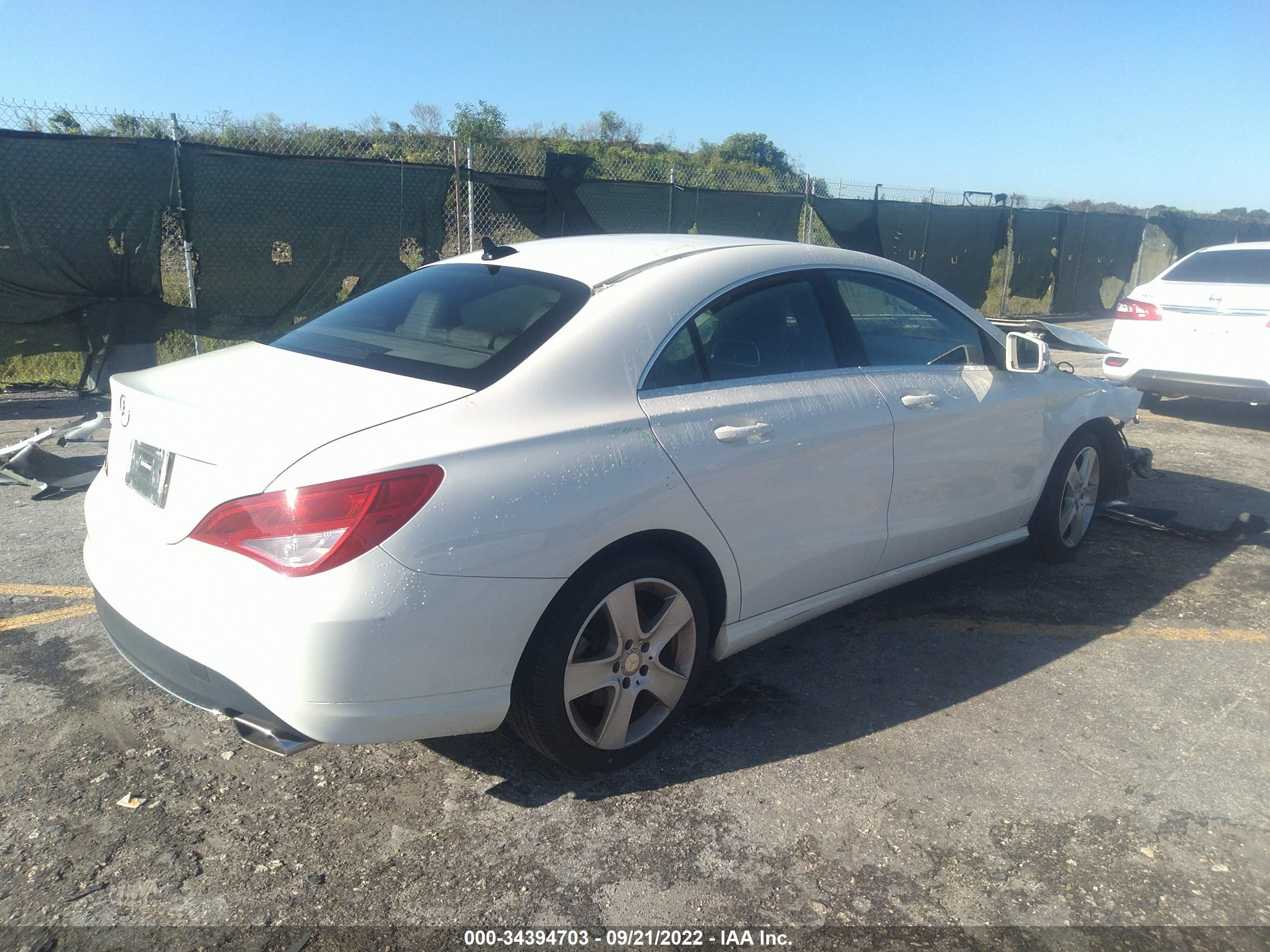 Photo 3 VIN: WDDSJ4EB1FN245270 - MERCEDES-BENZ CLA-KLASSE 