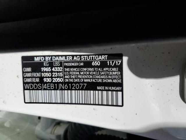 Photo 12 VIN: WDDSJ4EB1JN612077 - MERCEDES-BENZ CLA 250 