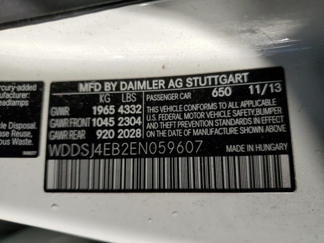 Photo 9 VIN: WDDSJ4EB2EN059607 - MERCEDES-BENZ CLA 250 