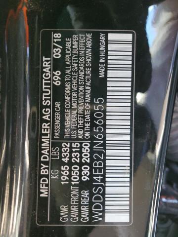 Photo 9 VIN: WDDSJ4EB2JN656055 - MERCEDES-BENZ CLA 250 