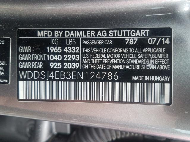 Photo 9 VIN: WDDSJ4EB3EN124786 - MERCEDES-BENZ CLA 250 