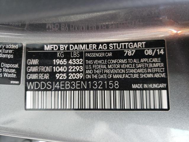 Photo 9 VIN: WDDSJ4EB3EN132158 - MERCEDES-BENZ CLA-CLASS 