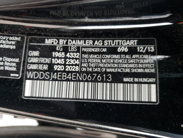 Photo 11 VIN: WDDSJ4EB4EN067613 - MERCEDES-BENZ CLA-CLASS 