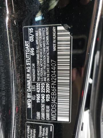 Photo 11 VIN: WDDSJ4EB6FN204407 - MERCEDES-BENZ CLA 250 