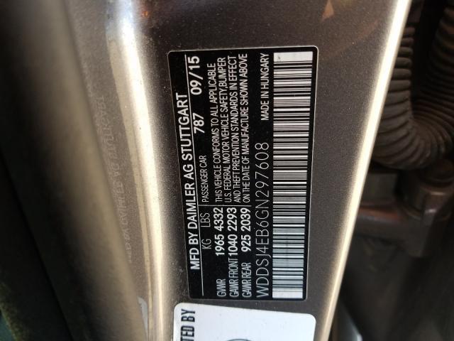 Photo 9 VIN: WDDSJ4EB6GN297608 - MERCEDES-BENZ CLA 