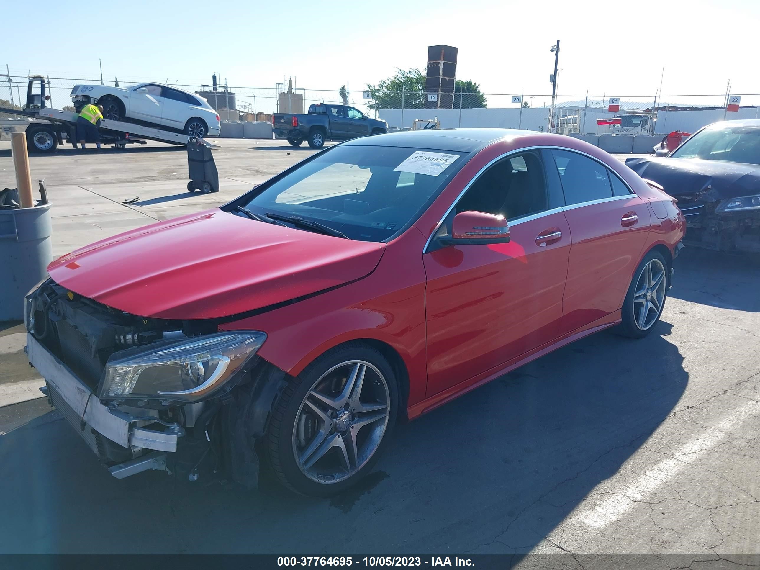 Photo 1 VIN: WDDSJ4EB7FN231387 - MERCEDES-BENZ CLA-KLASSE 