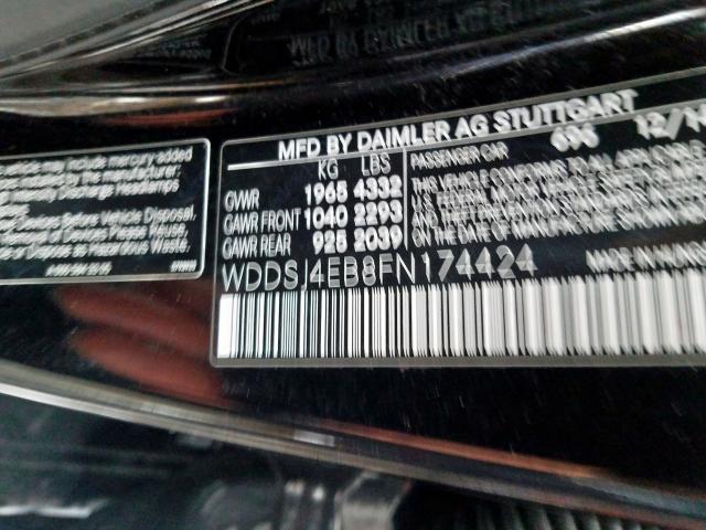 Photo 9 VIN: WDDSJ4EB8FN174424 - MERCEDES-BENZ CLA 250 