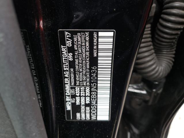 Photo 9 VIN: WDDSJ4EB8JN510436 - MERCEDES-BENZ CLA 250 