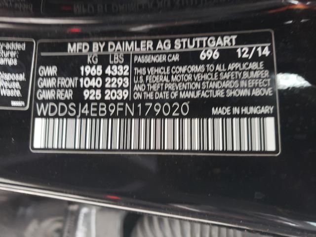 Photo 9 VIN: WDDSJ4EB9FN179020 - MERCEDES-BENZ CLA 250 