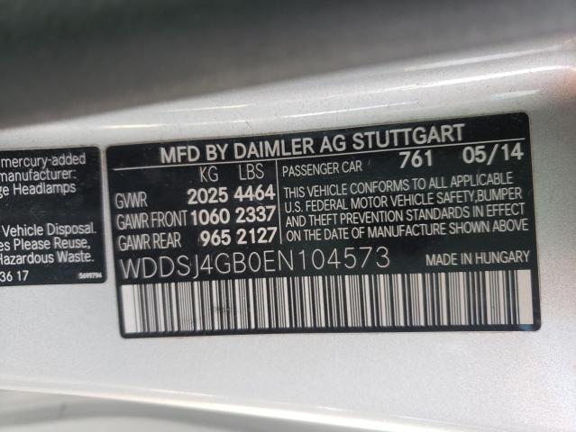 Photo 9 VIN: WDDSJ4GB0EN104573 - MERCEDES-BENZ CLA 250 4M 