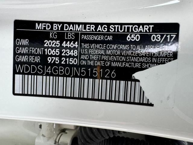 Photo 14 VIN: WDDSJ4GB0JN515126 - MERCEDES-BENZ CLA 250 4M 