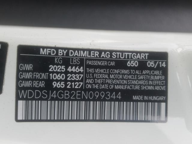 Photo 9 VIN: WDDSJ4GB2EN099344 - MERCEDES-BENZ CLA 250 4M 