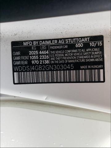 Photo 9 VIN: WDDSJ4GB2GN303045 - MERCEDES-BENZ CLA 250 4M 