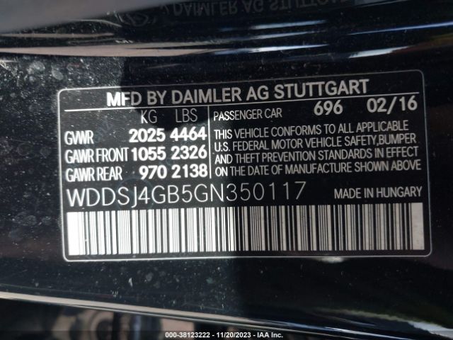 Photo 8 VIN: WDDSJ4GB5GN350117 - MERCEDES-BENZ CLA 250 