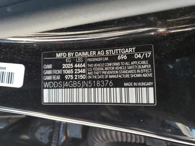 Photo 9 VIN: WDDSJ4GB5JN518376 - MERCEDES-BENZ CLA 250 4M 